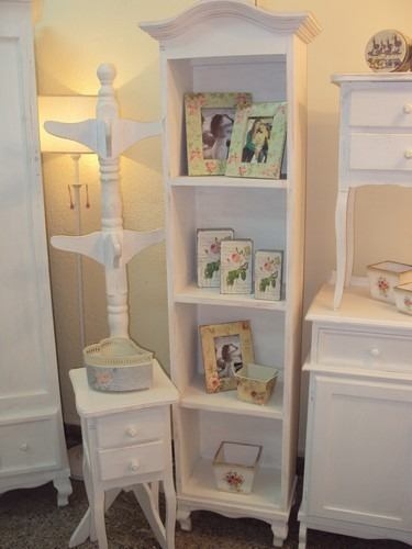 Bibliotequita Modelo Shabby Laqueada