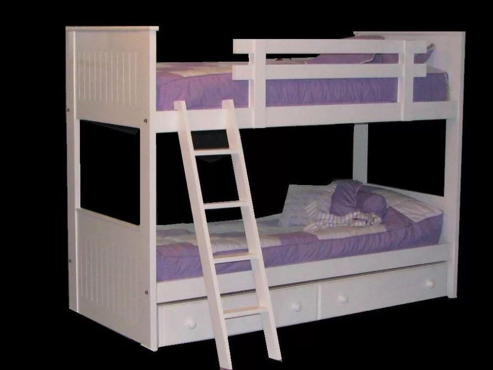 Muebles Infantiles-Cama Superpuesta Modelo Nahuel ( Con Cajonera )