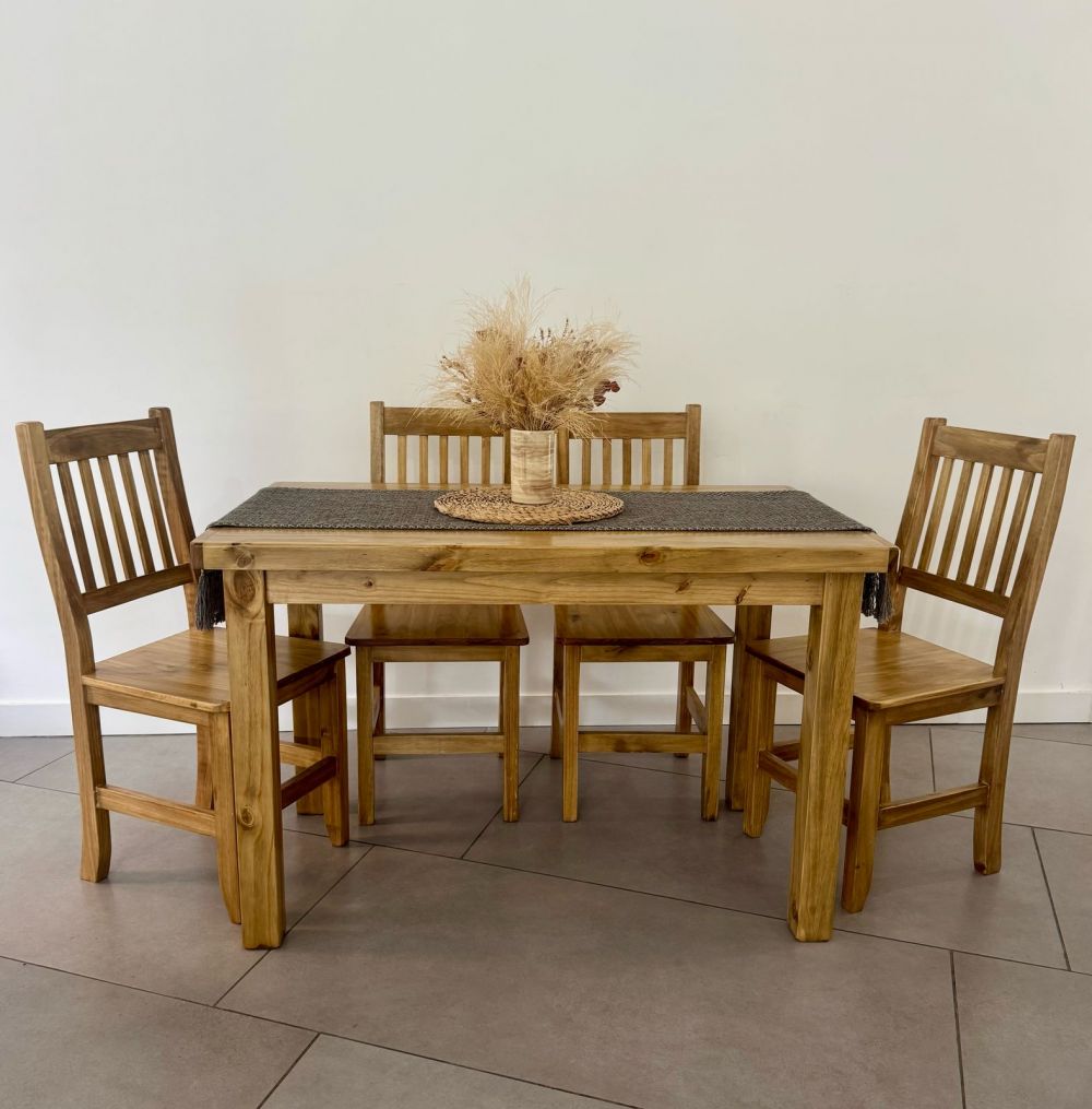 Juego de Comedor Lustrado